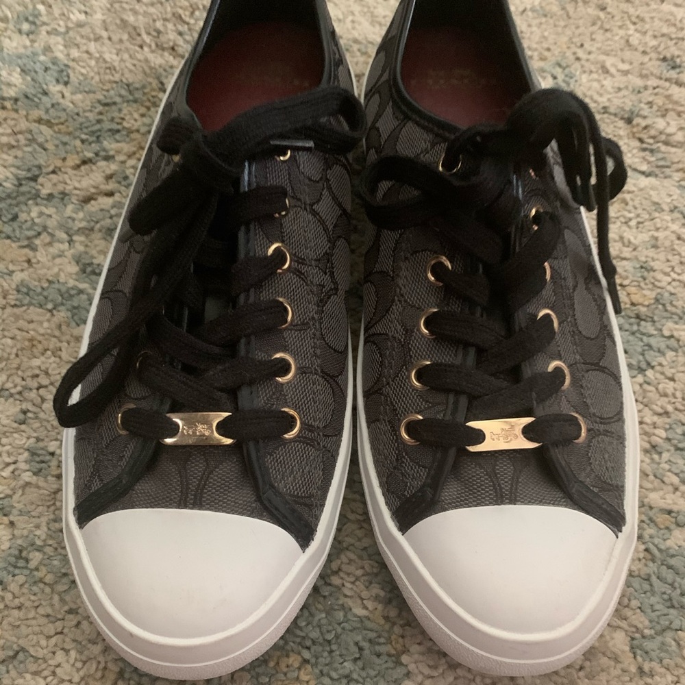 BRAND NEW Black Coach Sneakers